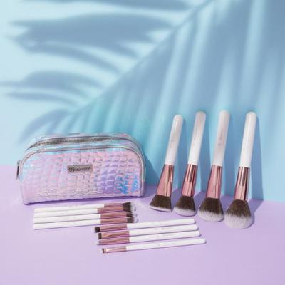 bh cosmetics Crystal Quartz 12 Piece Brush Set 1's - Lens Solution & Accessories