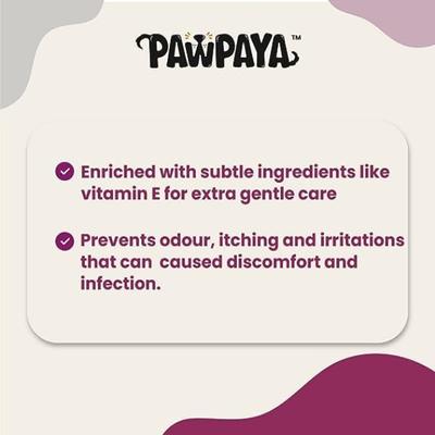 Pawpaya Eye Wipes New 20 x 18 cm 40's - Pet Grooming