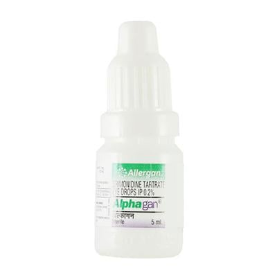 ALPHAGAN Eye Drops 5ml - Glaucoma-Ant