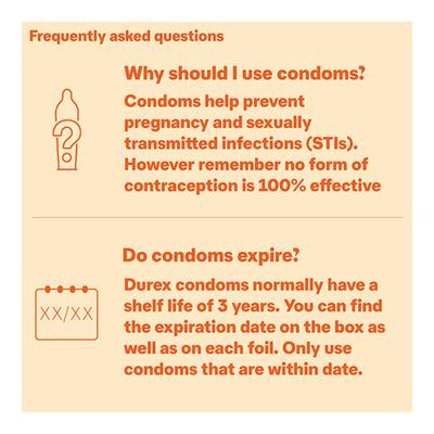 Durex Condoms - Extra Dots 10's - Plain/Flavoured Condoms