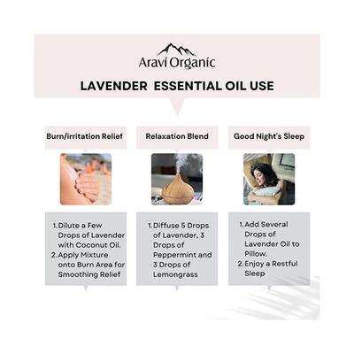 Aravi Organic Tea Tree and Lavender Essential Oil Combo Pack 30ml 2's - Essential Oils