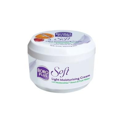 Boro Plus Soft Light Moisturising Cream With Fruit Water & Vitamin E 300 ml - Face Moisturizers