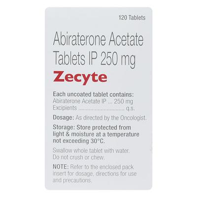 Zecyte 250mg Tablet 120'S - Cancer Oncology-Cyt