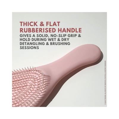 Alan Truman Dt04 Detangling Brush Pink 1's - Hair Brushes