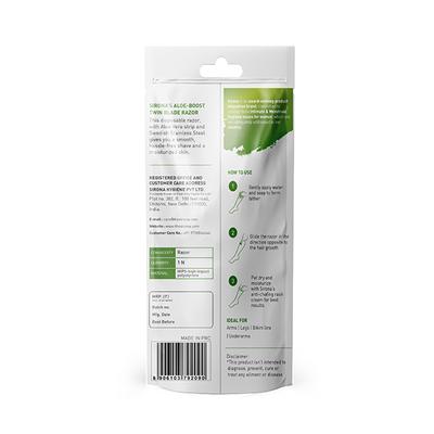 Sirona Disposable Twin Blade Razor - Aloe Boost 1's - Shaving & Hair Removal