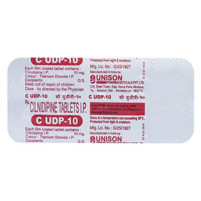 C Udp 10mg Tablet 10'S - Hypertension-Cal