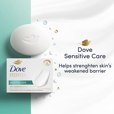 Dove Advanced Sensitive Care Bar 125gm each 3's - Soaps
