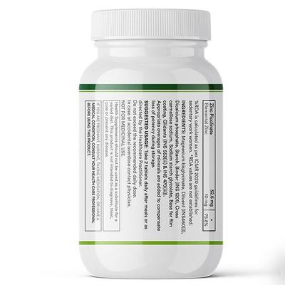 INLIFE Magnesium Glycinate with Zinc 2000 mg Tablets 120's - Calcium And Minerals