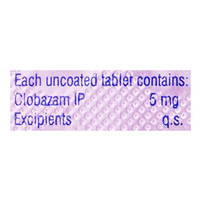Lobazam 5mg Tablet 10'S - Anxiety-Anx