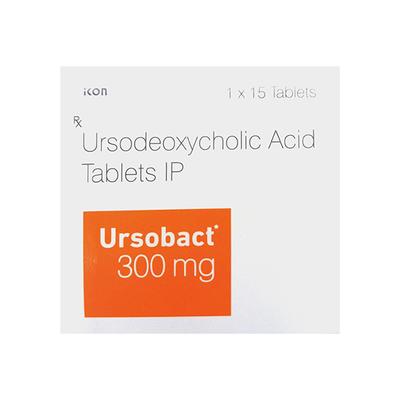 URSOBACT 300mg Tablet 15's - Cholelithiasis/Gall Stones