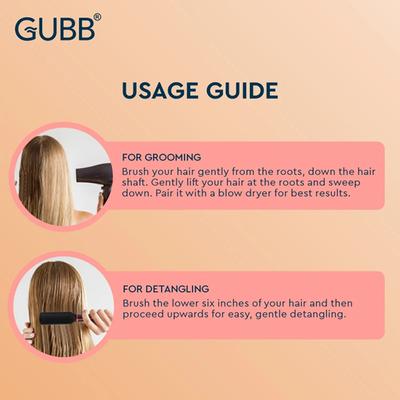 GUBB Styling Hair Brush - Vogue Range 140 gm - Hair Brushes