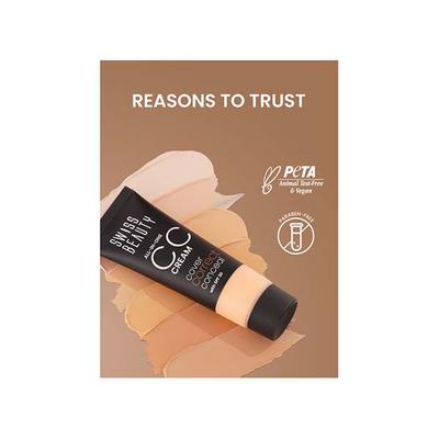 Swiss Beauty All-In-One CC Cream-Fair Natural 25 gm - Bb & Cc Creams