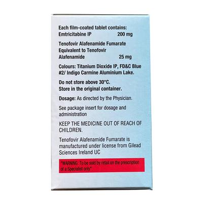 TAFICITA 200/25mg Tablet 30's - Viral infections-Ant