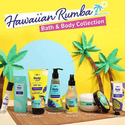 Plum Bodylovin Hawaiian Rumba Body Lotion Body Sunscreen with Spf 44 Pa+++ 100% Vegan 150 gm - Body Sunscreen