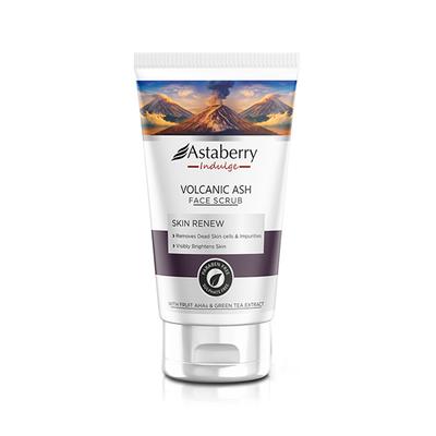 Astaberry Indulge Volcanic Ash Face Scrub for Smoothe Skin -Remove Dead Skin Cells & Impurities 100 ml - Scrubs & Exfoliants