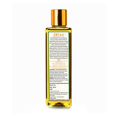 Rejuvenating UBTAN Head Massage Oil - Nine Herb Oil 200 ml - Massage Oils