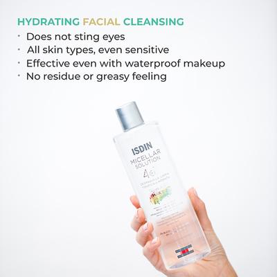 ISDIN Micellar Solution 400 ml - Face Wash & Cleansers