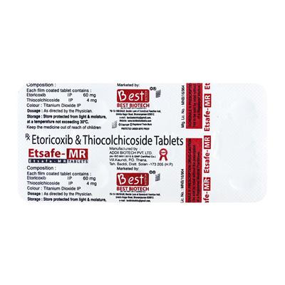 ETSAFE MR Tablet 10's - Pain relief-Nsa