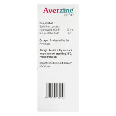 Averzine Syrup 100ml - Allergies-Ant