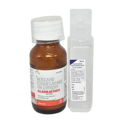 Clavam Forte Dry Syrup 30ml - Bacterial Infections-Pen
