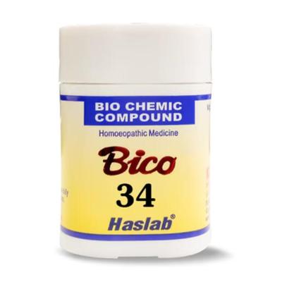 HASLAB BICO 34 BIOCHEMIC COMPOUND Tablet 450 g - Bio-Chemic