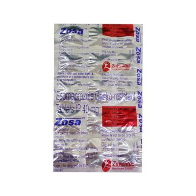 ZOSA 40mg Tablet 15's - Ulcer/Reflux/Flatulence-Aaa
