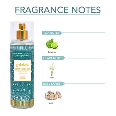 AND Dainty Glam Body Mist & Global Desi Cosmic Dreamer Body Mist 400 ml - Body Mist/Spray