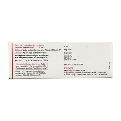 Estova 2mg Tablet 28'S - Hormonal Therapy-Oes