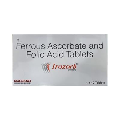 Irozorb Tablet 10'S - Iron Supplement/Anaemia-Vma