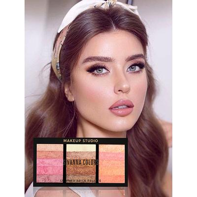 Sivanna Colors Shimmer Brick Palette - HF389 01 20 gm - Face Palettes