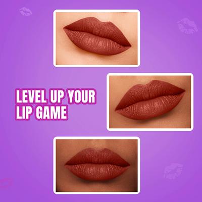 Elle 18 Color Pops Matte, Nude Trip, Matte Finish, Moisturising Lipstick 4.3 g - Lipsticks