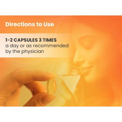 Seacod Cod Liver Oil Capsule 500's - Omega Fish Oil Fatty Acids