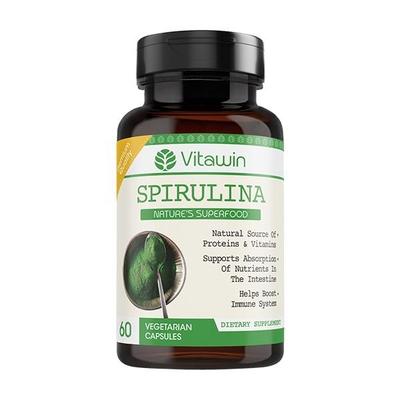 Vitawin Spirulina Vegetarian Capsule 60's - Herbal Dietary Supplement