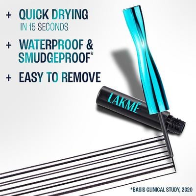 Lakme 9to5 Eyeconic Liquid Eyeliner Intense Black 4.5 ml - Eyeliners