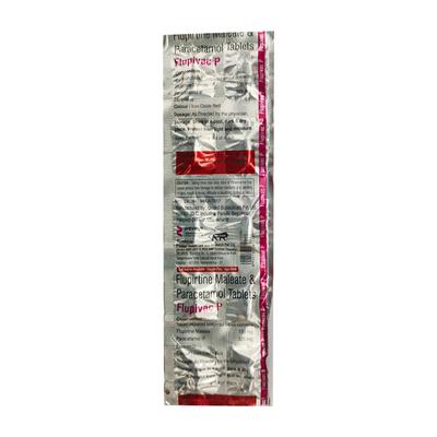 FLUPIVAC P Tablet 10's - Pain relief-Ano