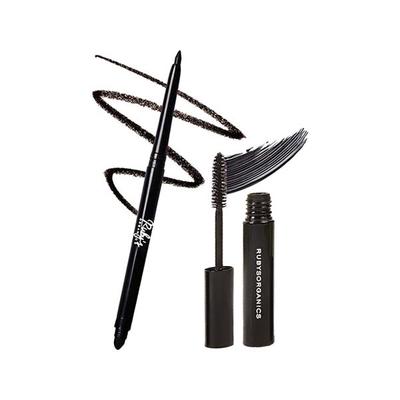 Rubys Organics Everyday Eye Kit-Smoked Kohl + Mascara 6.85 gm - Mascaras