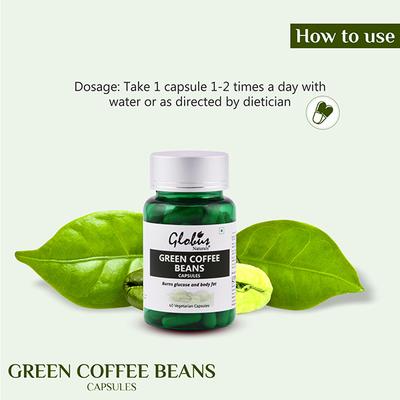 Globus Naturals Green Coffee Beans Weight Management Capsules 1's - Weight Loss