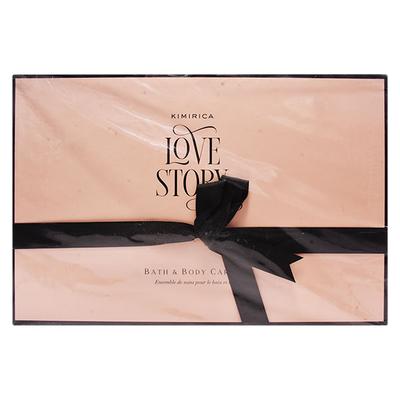 Kimirica Love Story Luxury Gift Box - Body Wash, Body Lotion And Bathing Bar 710 gm - Others