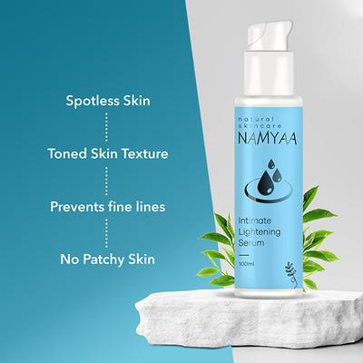 Namyaantimate Lightening Serum Combo (Intimate Lightening Serum, 100gm and Haldi Chandanntimate Lightening Serum for Men and Women), 100gm 2's - Intimate Hygiene