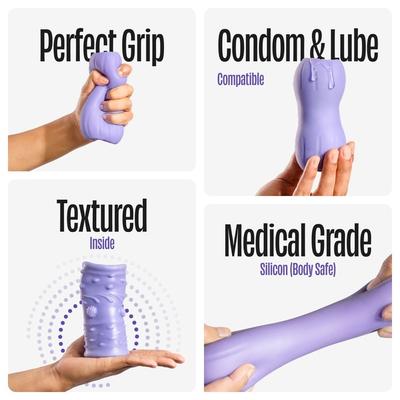 Bold Care Masterstroke Premium Textured Stroker for Men 1's - Massagers And Vibrators