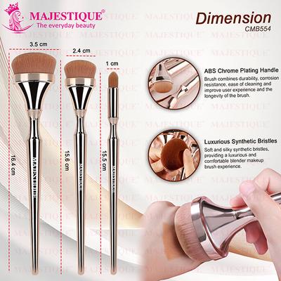 Majestique Foundation, Concealer and Multi-Use Brush, Luminous HD Makeup Brush Set 1's - Face Brush