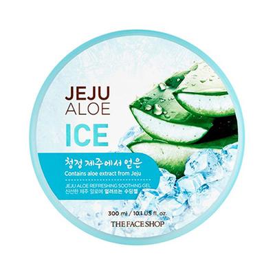 The Face Shop Fresh Jeju Aloe Refreshing Ice Gel 300 Ml - Face Gels
