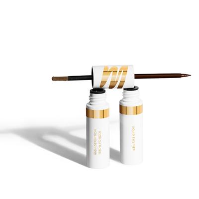 Myglamm Stay Defined Liquid Eyeliner Brow Powder - Nutmeg & Espresso 2.8 Gm - Eyeliners