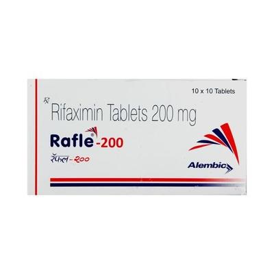Rafle 200mg Tablet 10'S - Bacterial Infections-OAB