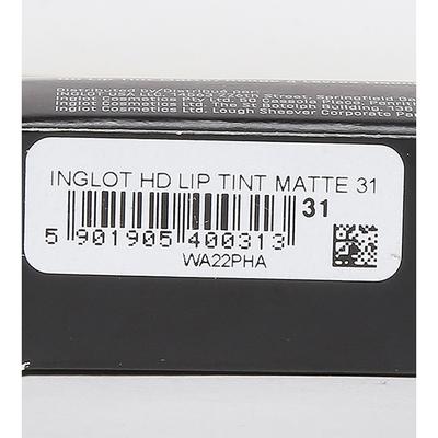 Inglot Hd Lip Tint Matte 31 5.5 ml - Lip Stains & Tints
