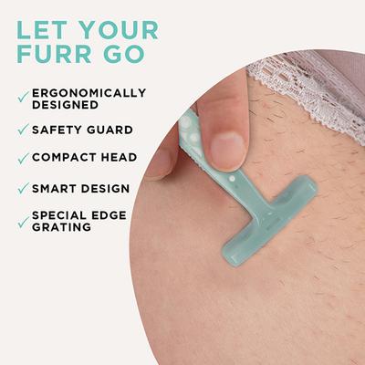 FURR By Pee Safe Bikini Line Trimming Razor for Women (Pack of 1) 1's - Hair Removal Accessories