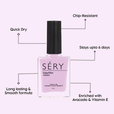 SERY Colorflirt Nail Paint- Cool Feels 10 ml - Nail Polish