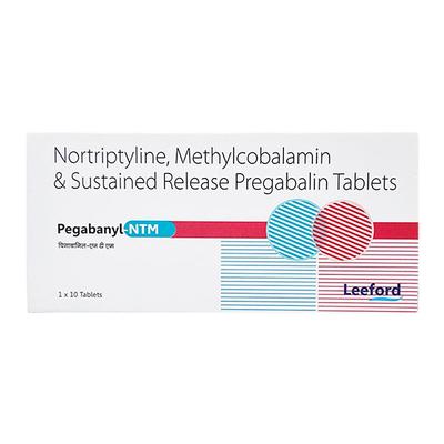 PEGABANYL NTM Tablet 10's - Neuropathic Pain-Dru