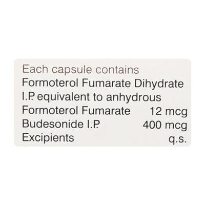 Budamate Forte Transcap 30'S - Asthma/COPD-Ast