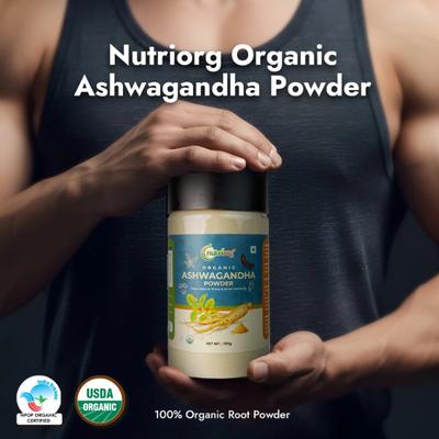 Nutriorg Organic Ashwagandha Powder 150 g - Ashwagandha